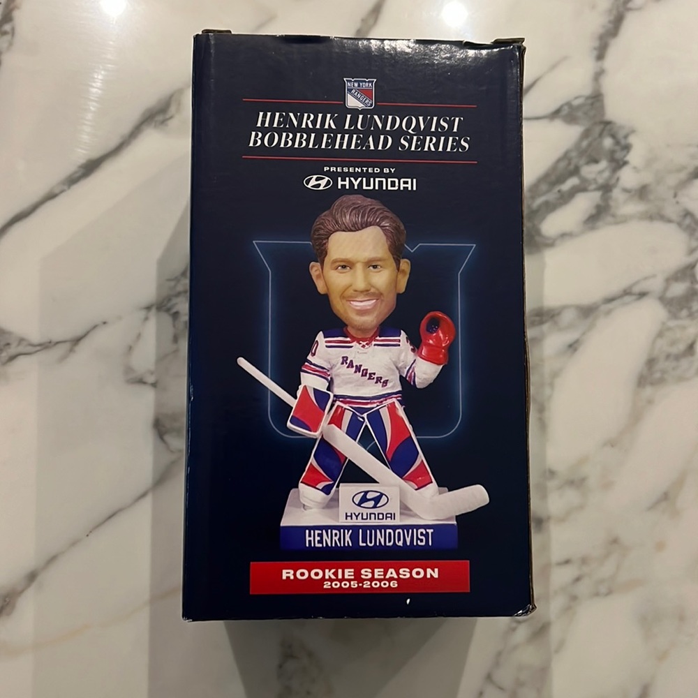 New York Rangers: Henry Lundqvist Bobblehead